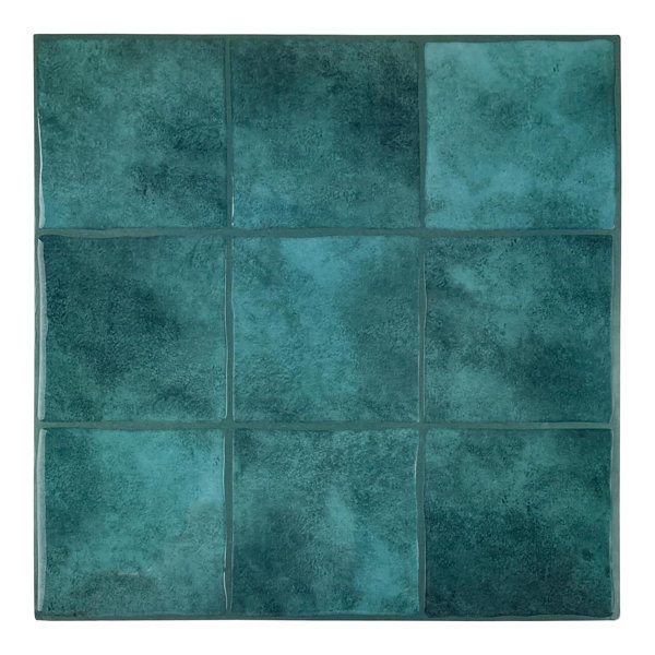 HOMEART Peel And Stick Backsplash Tile, 12'' X 12'' Square Mosaic 3d